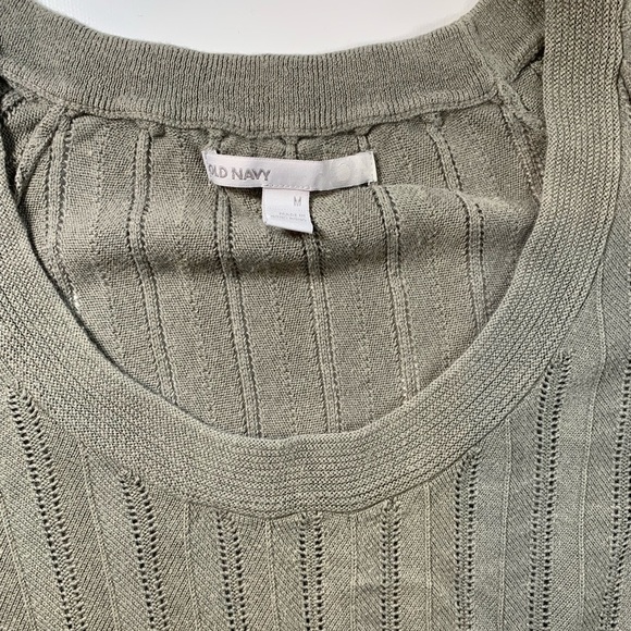 Old Navy | Knitted Scallop Edge Sweater Top Vintage 90s - Picture 7 of 10